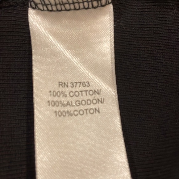 Women’s Rafaella Black Knit Short Sleeve Top - Picture 5 of 11